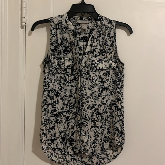H&M Conscious white & black tank top, women’s size 2 - Picture 6 of 6